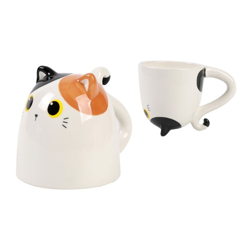 Taza de Cerámica Up & Down ORANGE CAT Taza de Cerámica Up & Down ORANGE CAT