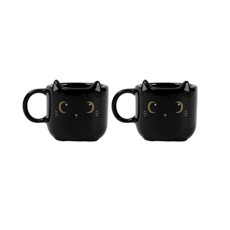 Taza de Espresso BLACK CAT set de 2 uds Taza de Espresso BLACK CAT set de 2 uds
