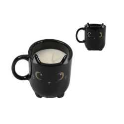 Taza con Vela BLACK CAT