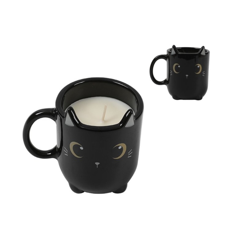 Taza con Vela BLACK CAT Taza con Vela BLACK CAT