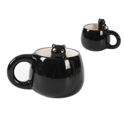 Taza de Cerámica con Charm BLACK CAT
