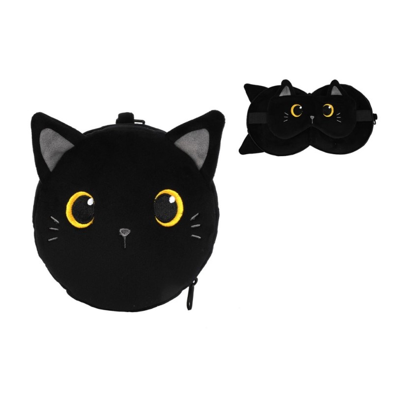 Almohada con Antifaz BLACK CAT Almohada con Antifaz BLACK CAT