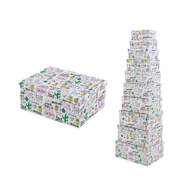 Cajas de Regalo UNICORN Set 10 uds Cajas de Regalo UNICORN Set 10 uds