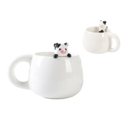 Taza de Cerámica con Charm COW