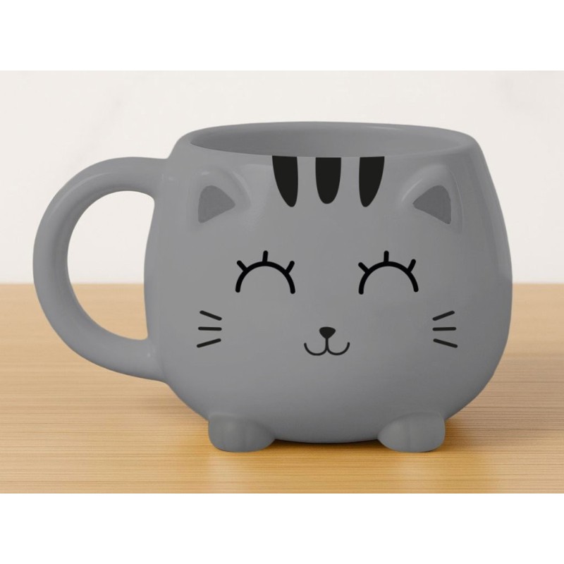 Taza Chunky GREY CAT Taza Chunky GREY CAT
