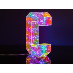 Luz LED en forma de C