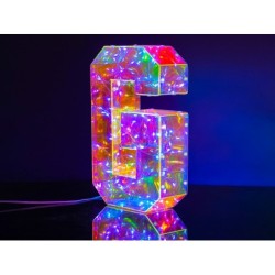 Luz LED en forma de G