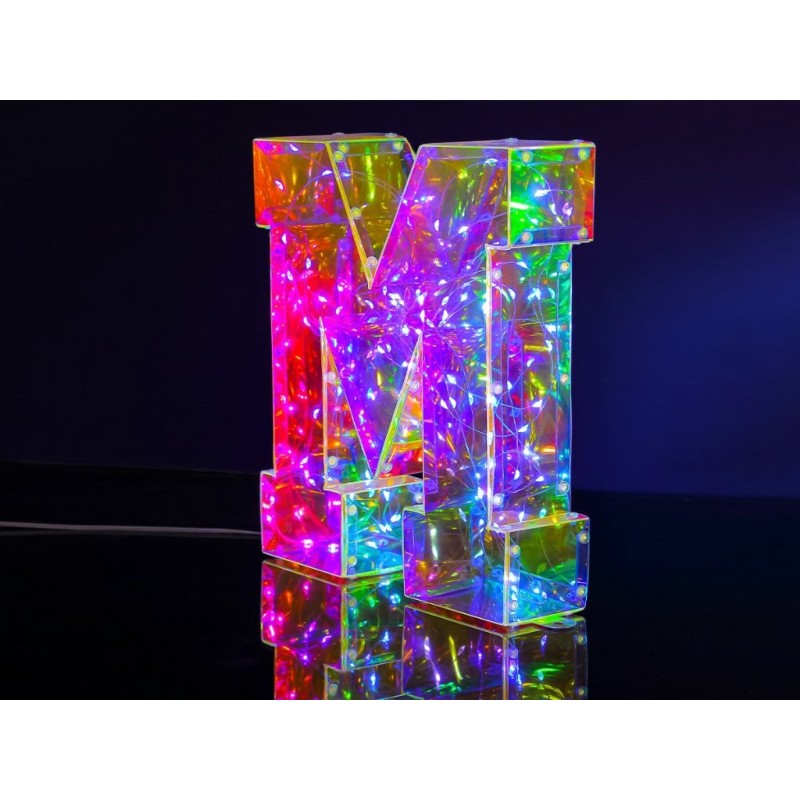 Luz LED en forma de M Luz LED en forma de M