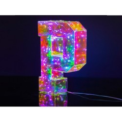 Luz LED en forma de P