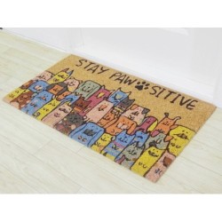 Felpudo STAY PAWSITIVE