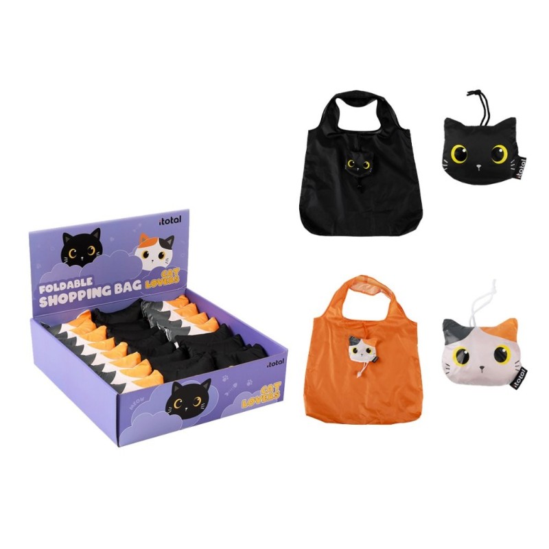 Bolsa de Compras plegable CAT - expositor 36 uds Bolsa de Compras plegable CAT - expositor 36 uds