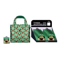Bolsa de la compra PUG - expositor 24 uds