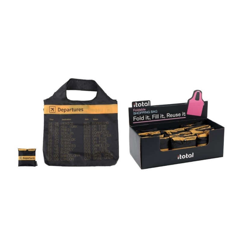 Bolsa de la compra DEPARTURES - expositor 24 uds Bolsa de la compra DEPARTURES - expositor 24 uds