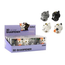 Sacapuntas 3D CAT - expositor 24 uds