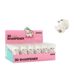 Sacapuntas 3D UNICORN - expositor 24 uds