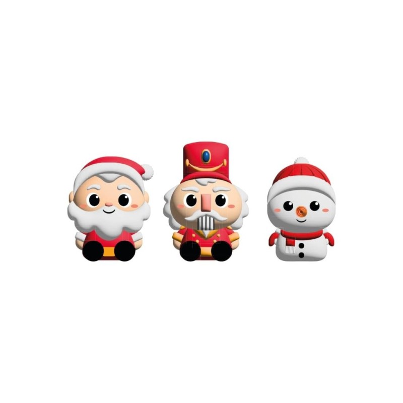 Sacapuntas 3D XMAS - expositor 24 uds Sacapuntas 3D XMAS - expositor 24 uds