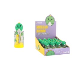 Sacapuntas HELLO DINO - expositor 24 uds