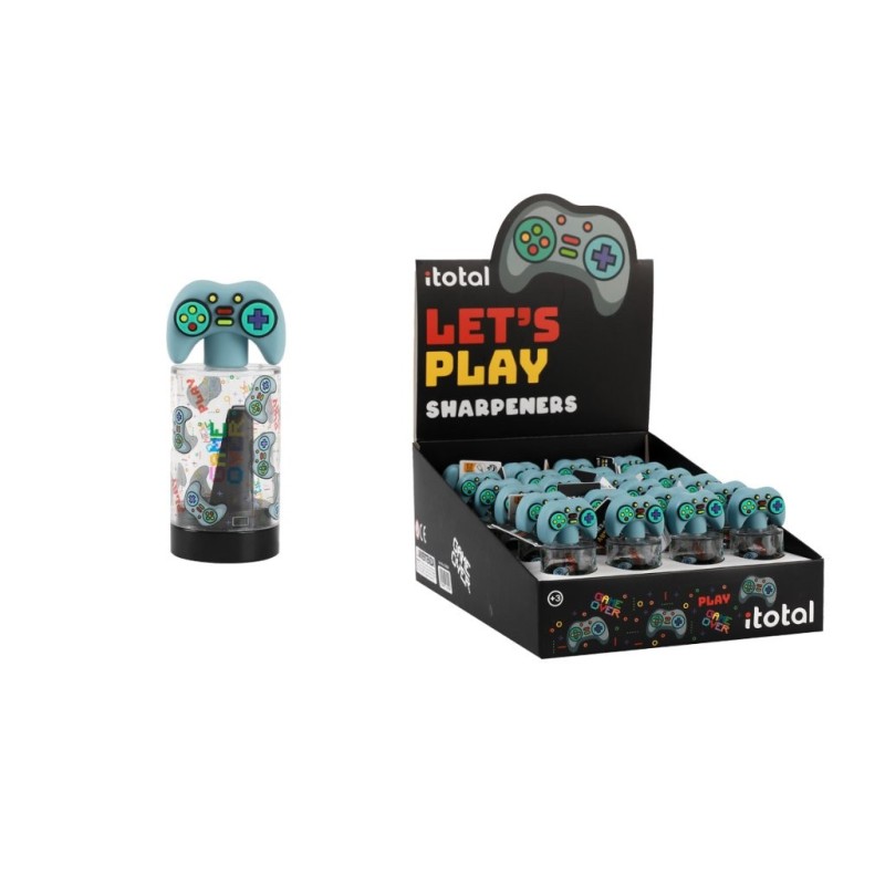 Sacapuntas LET'S PLAY - expositor 24 uds Sacapuntas LET'S PLAY - expositor 24 uds