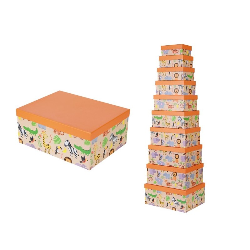 Cajas de Regalo ANIMALS Set 10 uds Cajas de Regalo ANIMALS Set 10 uds