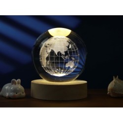Lámpara Bola de cristal media Mundo