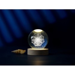 Lámpara Bola de cristal media Mandala