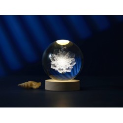 Lámpara Bola de cristal grande Mandala