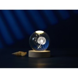 Lámpara Bola de cristal media Diente de león