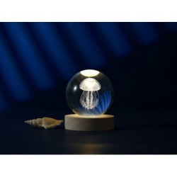 Lámpara Bola de cristal media Medusa