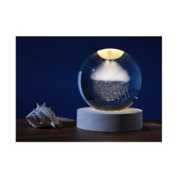 Lámpara Bola de cristal pequeña Nube