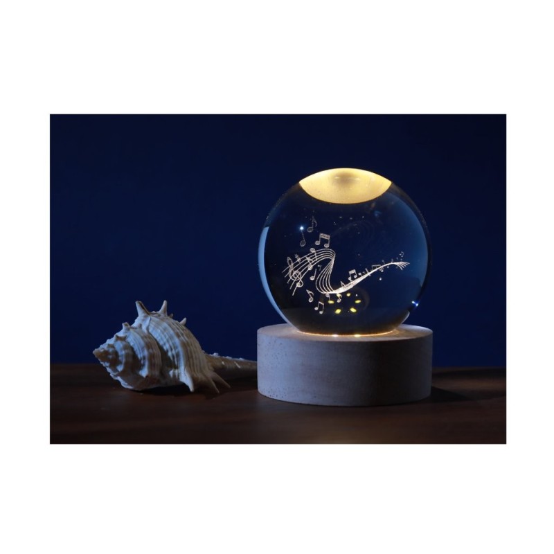 Lámpara Bola de cristal pequeña MUSIC Lámpara Bola de cristal pequeña MUSIC