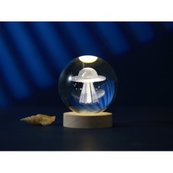Lámpara Bola de cristal grande Ufo