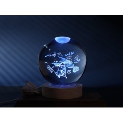 Lámpara Bola de cristal grande MATH