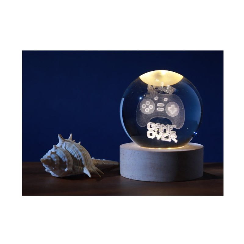 Lámpara Bola de cristal pequeña LET'S PLAY Lámpara Bola de cristal pequeña LET'S PLAY