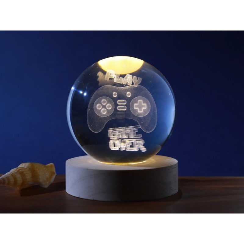 Lámpara Bola de cristal media LET'S PLAY Lámpara Bola de cristal media LET'S PLAY