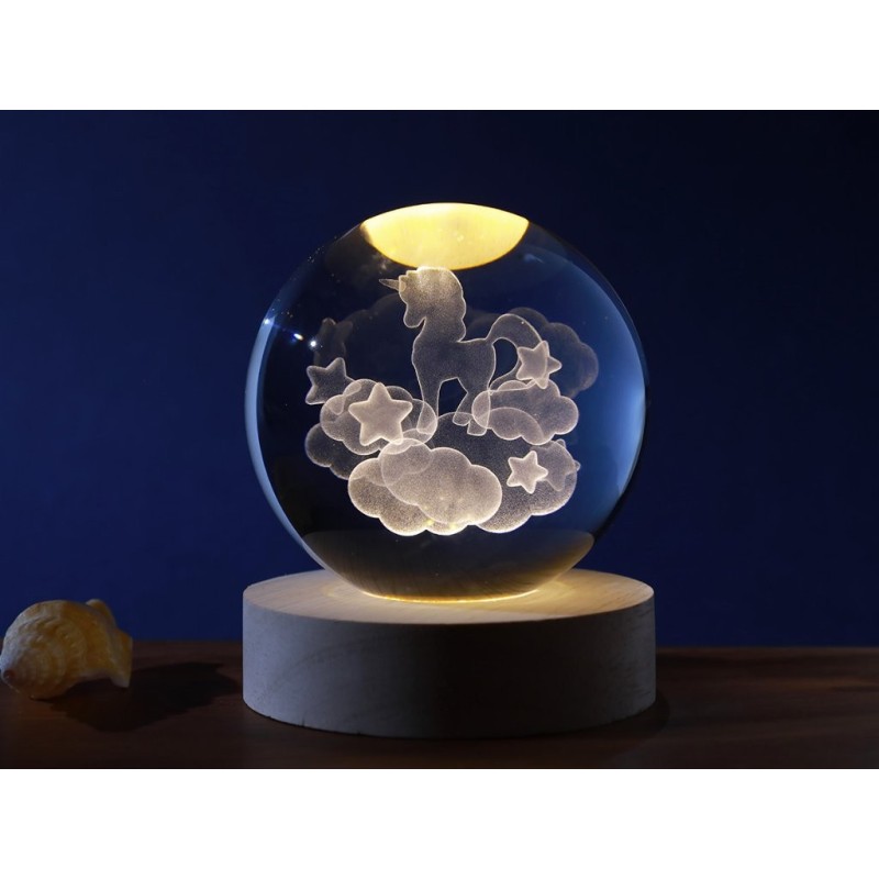 Lámpara Bola de cristal media UNICORN Lámpara Bola de cristal media UNICORN