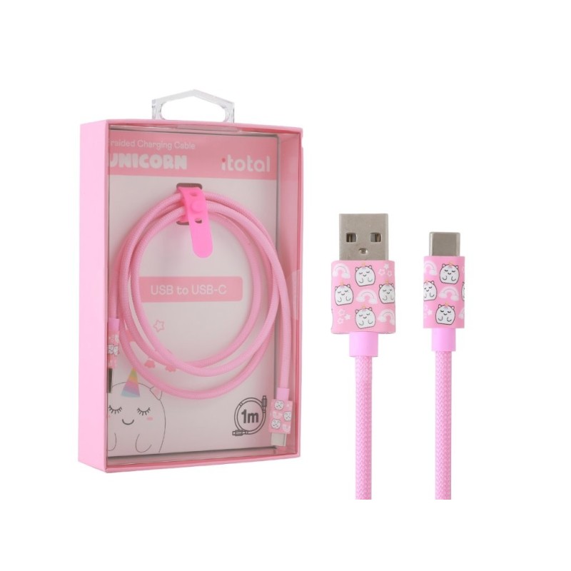 Cable USB - USB-C UNICORN Cable USB - USB-C UNICORN