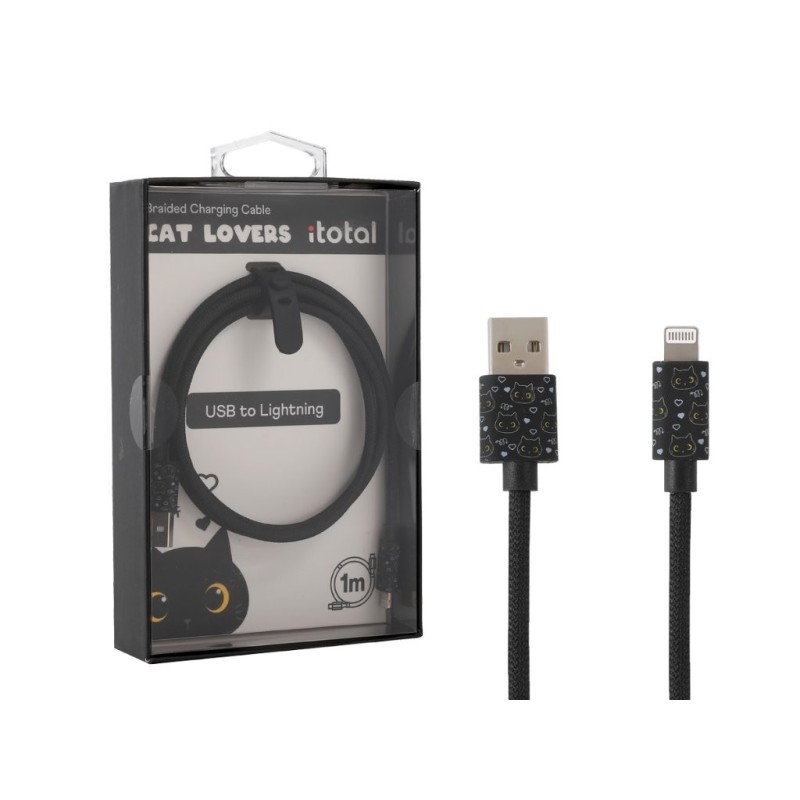 Cable USB - lightning BLACK CAT Cable USB - lightning BLACK CAT