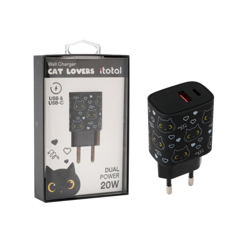 Enchufe USB BLACK CAT Enchufe USB BLACK CAT