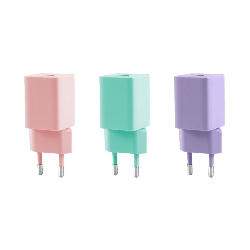 Enchufes USB pastel surtidos Enchufes USB pastel surtidos