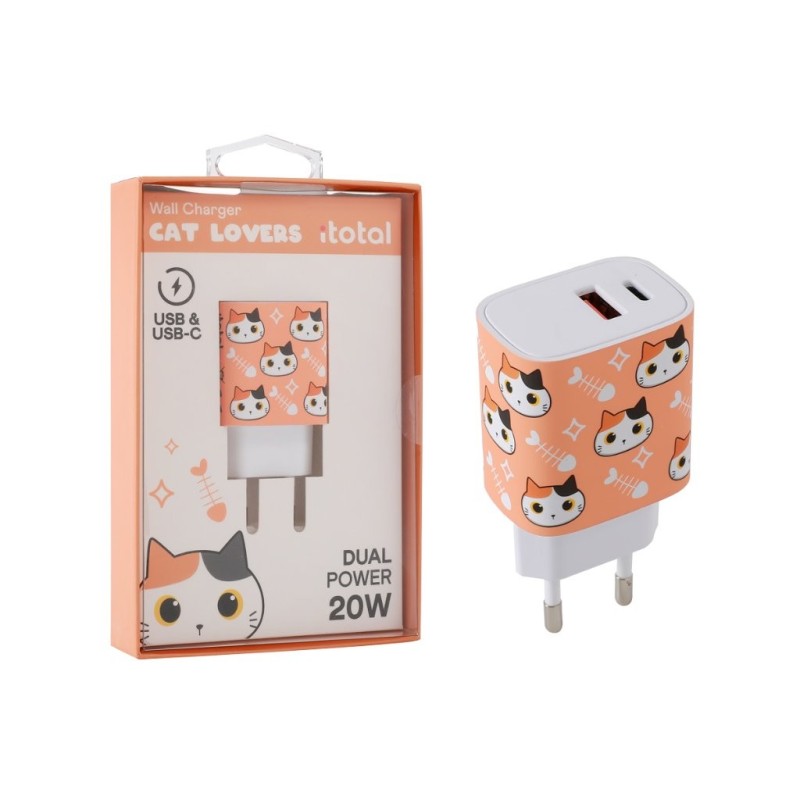 Enchufe USB ORANGE CAT Enchufe USB ORANGE CAT