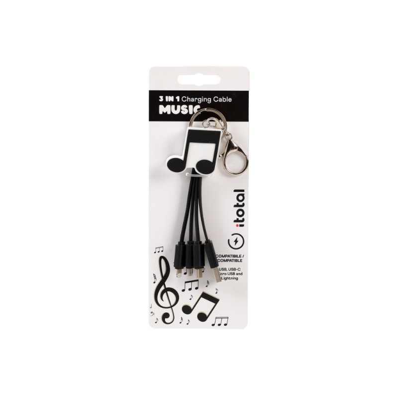 Cable 3 en 1 MUSIC Cable 3 en 1 MUSIC