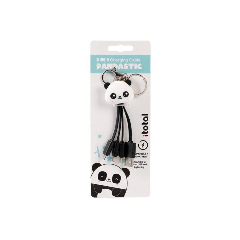 Cable 3 en 1 PANDASTIC Cable 3 en 1 PANDASTIC