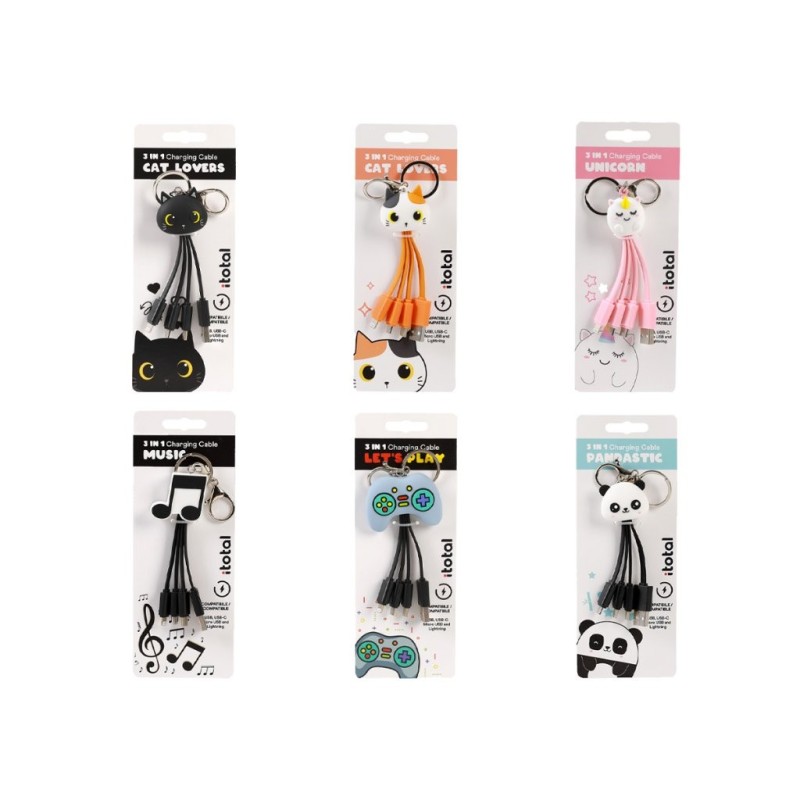 Cables 3 en 1 surtidos Cables 3 en 1 surtidos