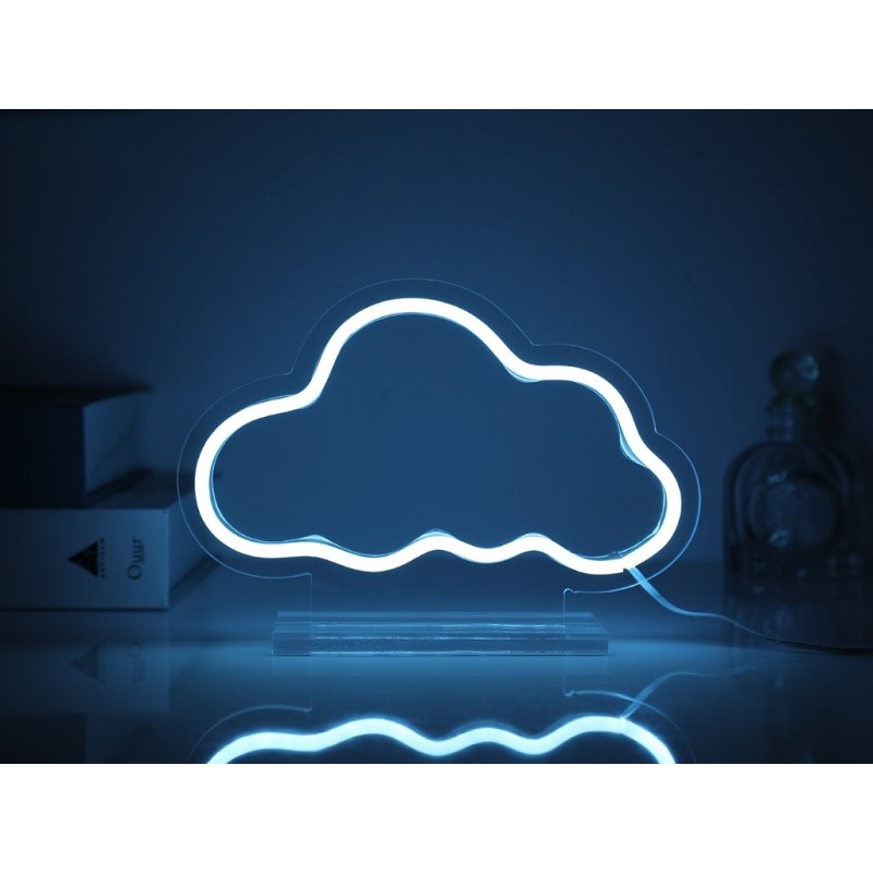Letrero LED Nube Letrero LED Nube