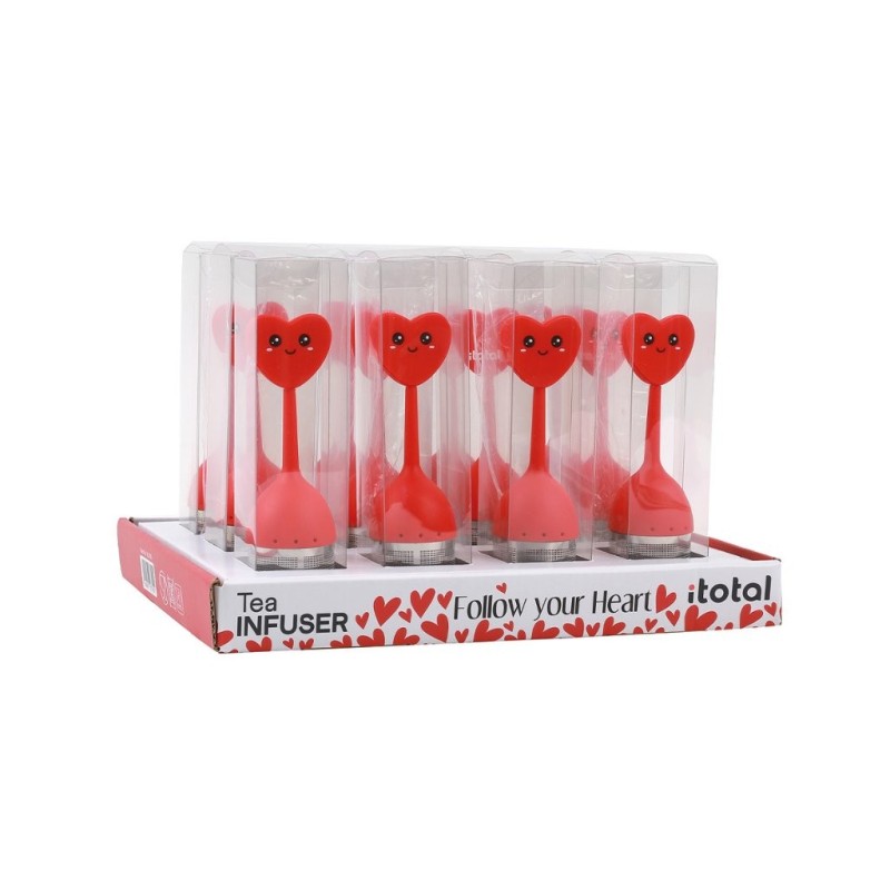 Infusor FOLLOW YOUR HEART - expositor 12 uds Infusor FOLLOW YOUR HEART - expositor 12 uds