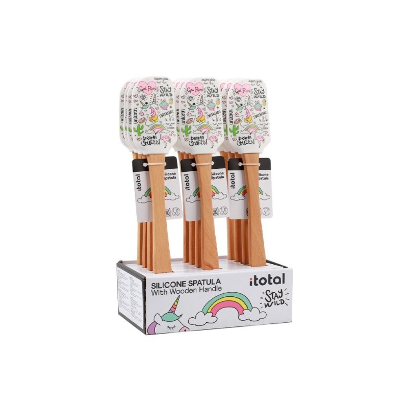 Espátula UNICORN - expositor 12 uds Espátula UNICORN - expositor 12 uds