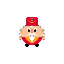 Cojín squishy NUTCRACKER