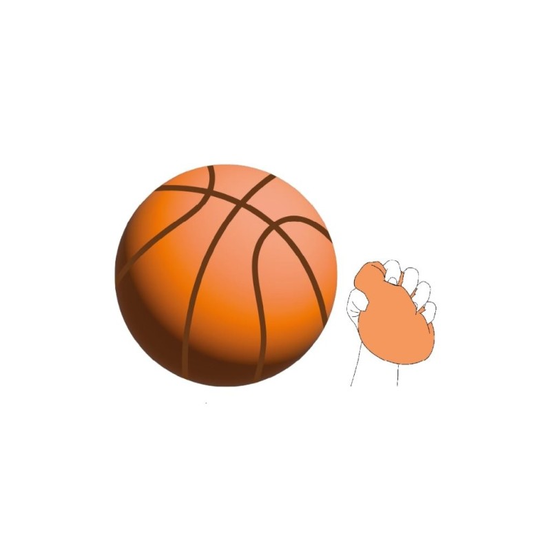 Cojín squishy BASKETBALL Cojín squishy BASKETBALL