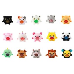 Pelotitas squishy surtidas - expositor 15 uds