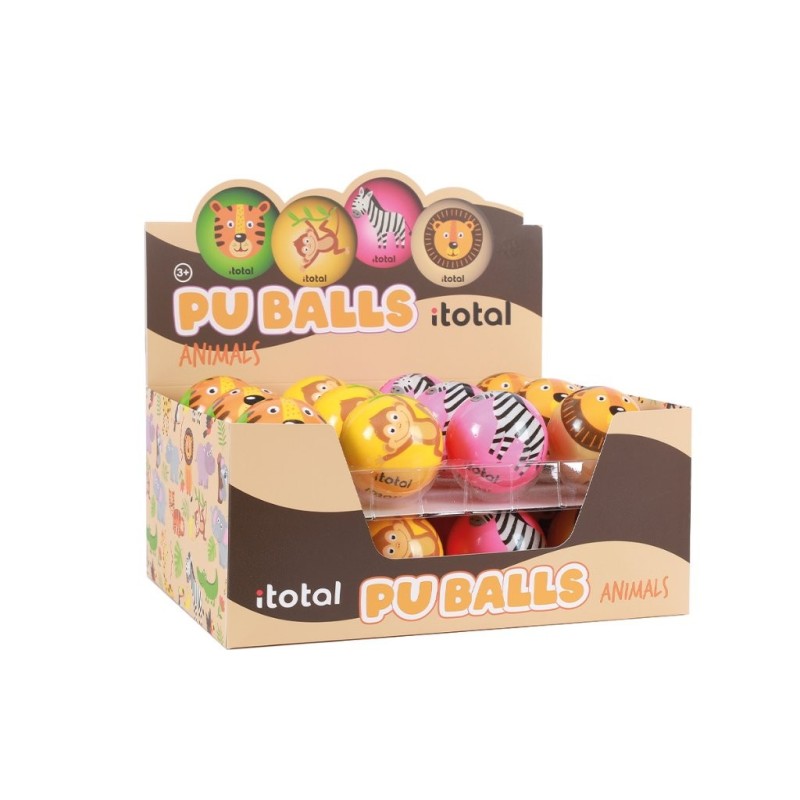 Pelota ANIMALS Kids - expositor 24 uds Pelota ANIMALS Kids - expositor 24 uds